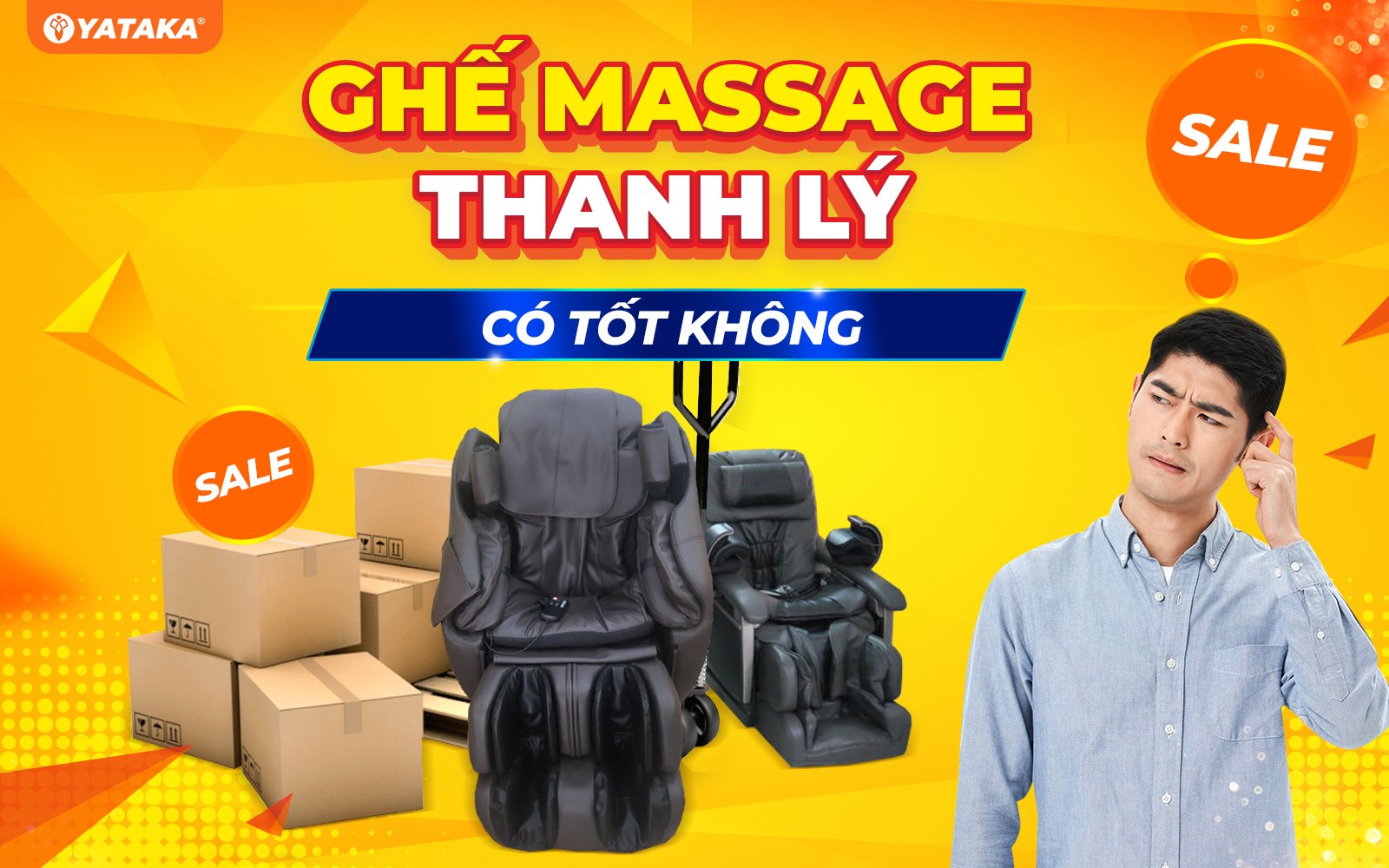 Ghế massage thanh lý