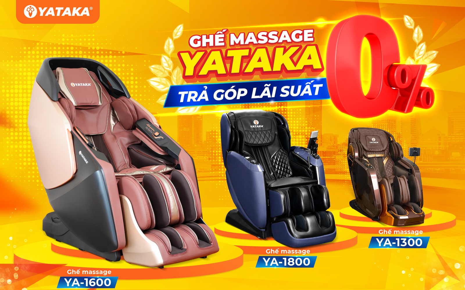 Mua ghế massage trả góp