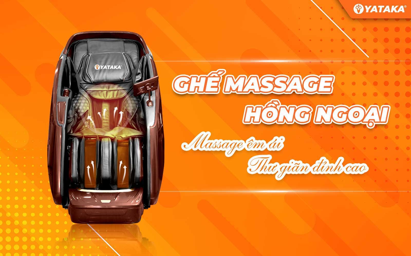 Ghế massage hồng ngoại