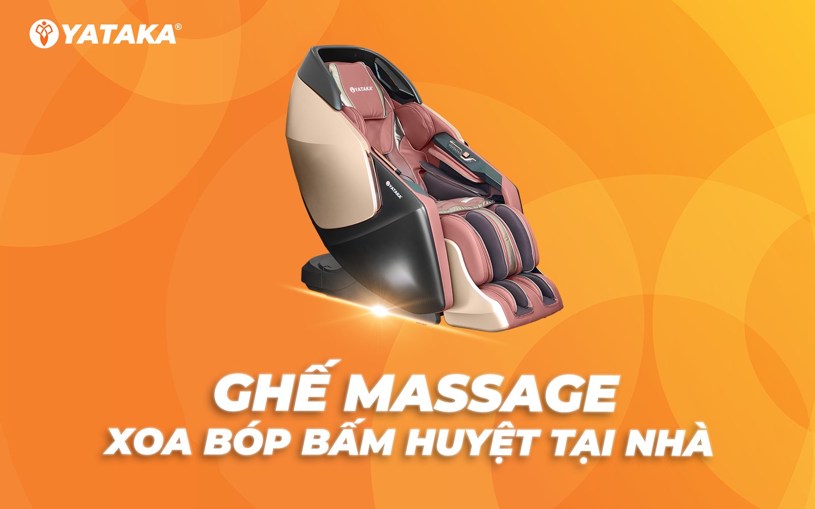 Ghế massage xoa bóp bấm huyệt tại nhà
