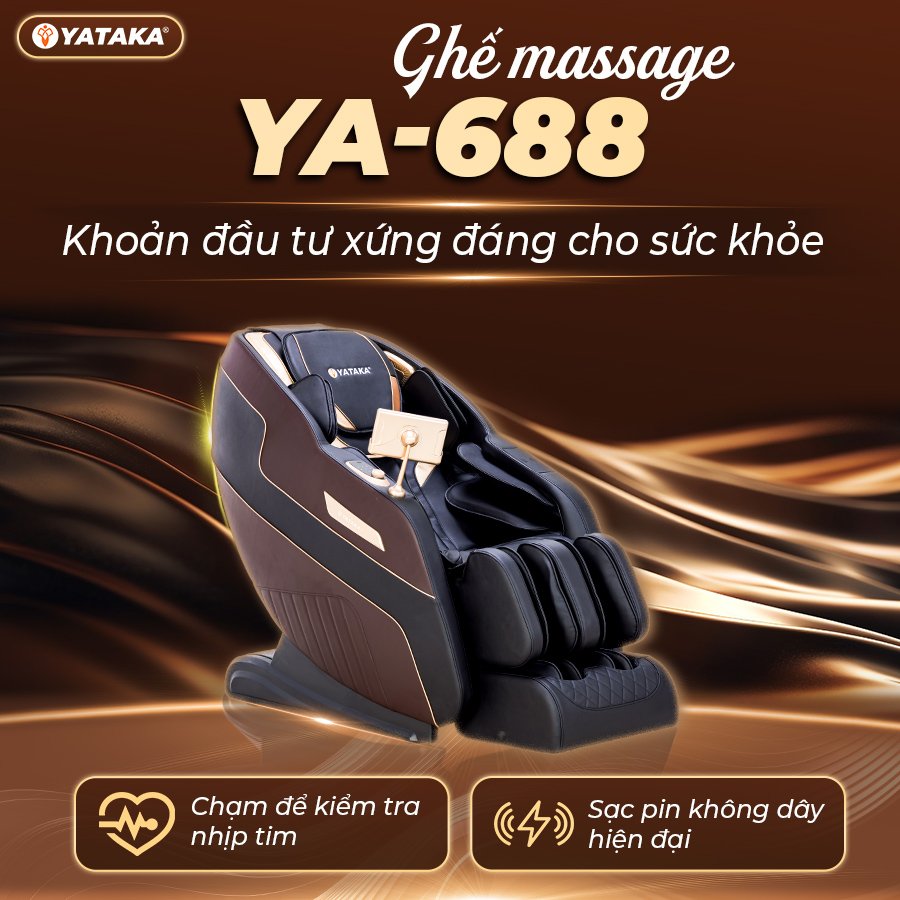 Ưu đãi Ghế masage thông minh YA-688 hình vuông