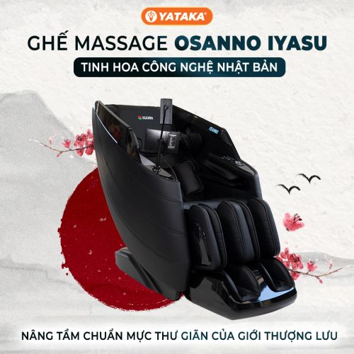 Ghế massage Nhật Bản cao cấp IYASU