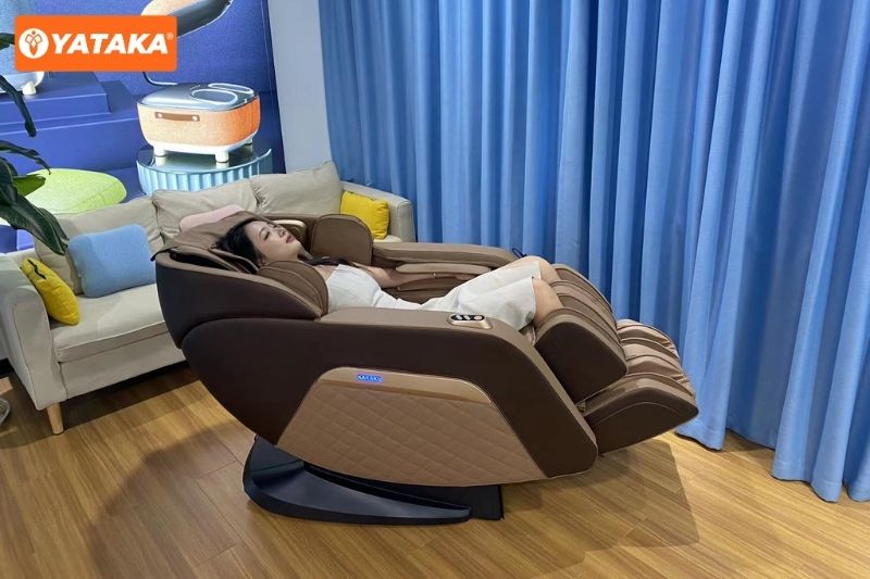 Ghế massage Nhật Bản bền bỉ, chính xác hơn với công nghệ cao