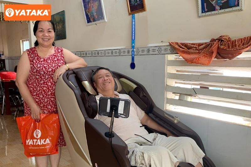 Ghế massage Nhật bền bỉ, con lăn chính xác và trị liệu sâu