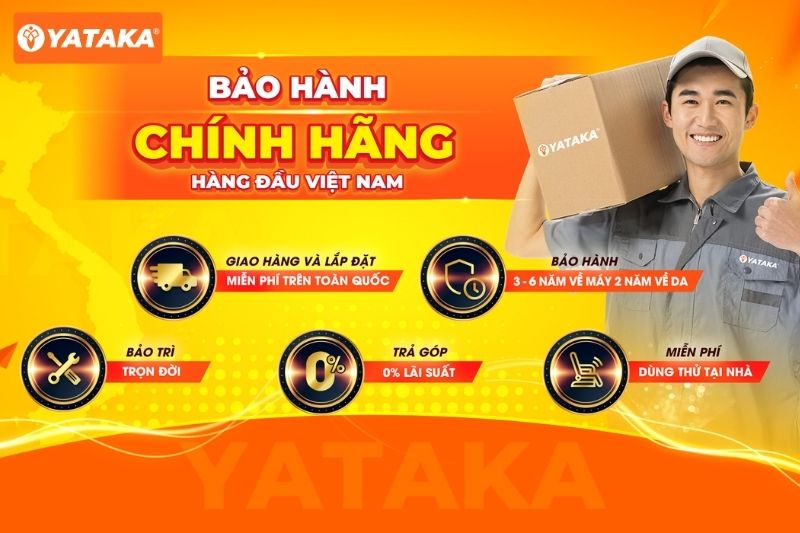 Ghế massage Yataka - Tân Phú 17 Ghế massage YATAKA được bảo hành chính hãng toàn quốc