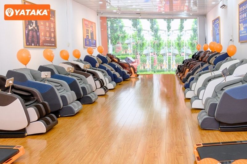 Ghế massage Yataka - Cần Thơ 14 Ghé showroom Yataka Cần Thơ để nhận đặc quyền giá ưu đãi tại kho