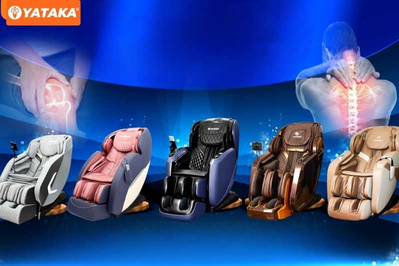 Showroom YATAKA Bình Dương cung cấp đa dạng ghế massage từ phổ thông đến cao cấp
