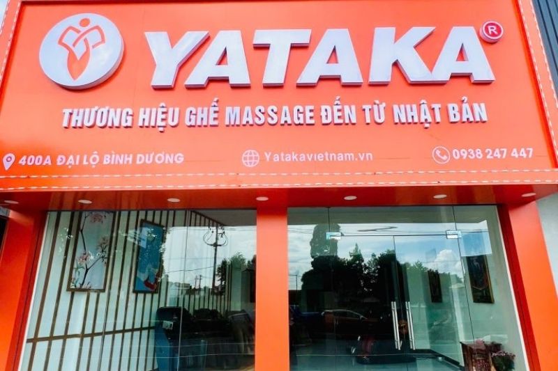 Showroom YATAKA Bình Dương cung cấp ghế massage chính hãng hiện đại
