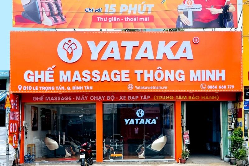 Showroom YATAKA Bình Tân cung cấp ghế massage chính hãng
