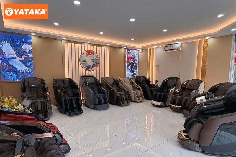 Showroom YATAKA M’Đrắk chuyên cung cấp ghế massage chính hãng 