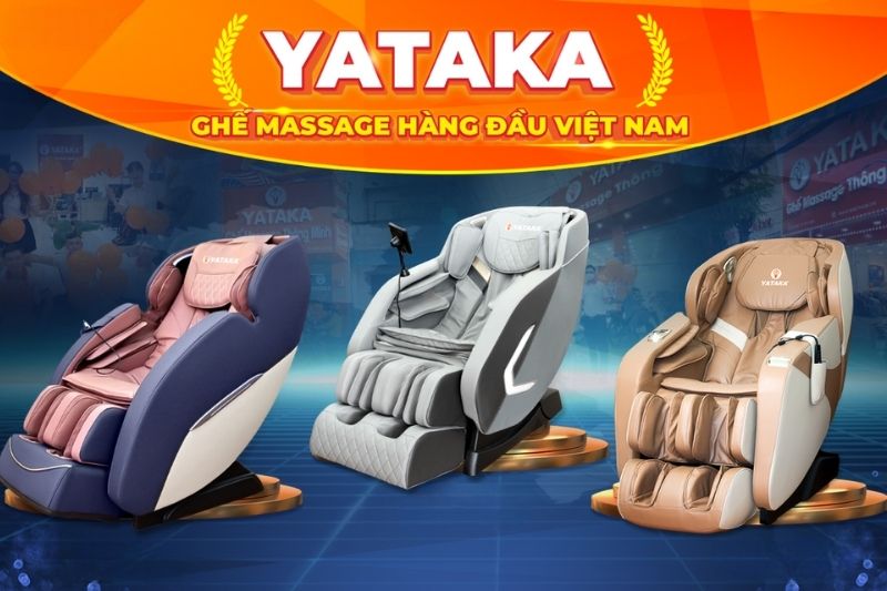 Showroom YATAKA Nha Trang cung cấp đa dạng ghế massage từ phổ thông đến cao cấp