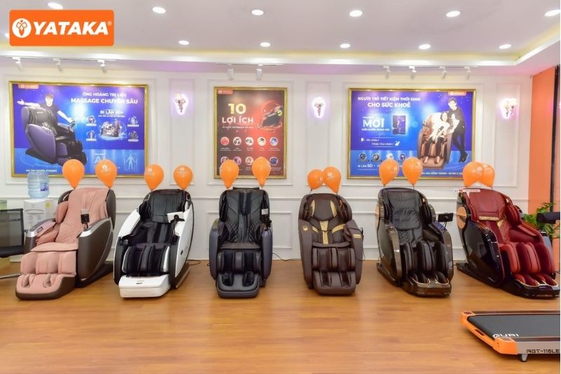 Showroom YATAKA Tây Ninh phục vụ toàn tỉnh, hỗ trợ đặt lịch trải nghiệm ghế massage