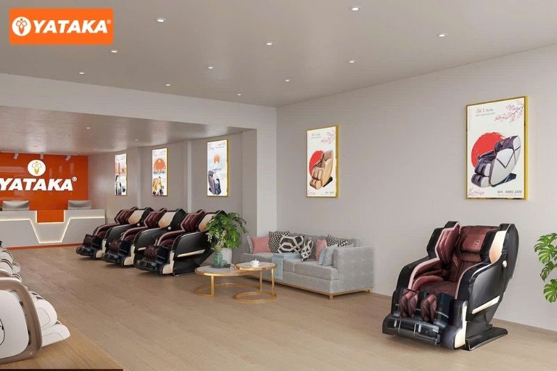 Ghế massage Yataka - Tiền Giang 15 Showroom YATAKA Tiền Giang trưng bày ghế massage từ phổ thông đến cao cấp