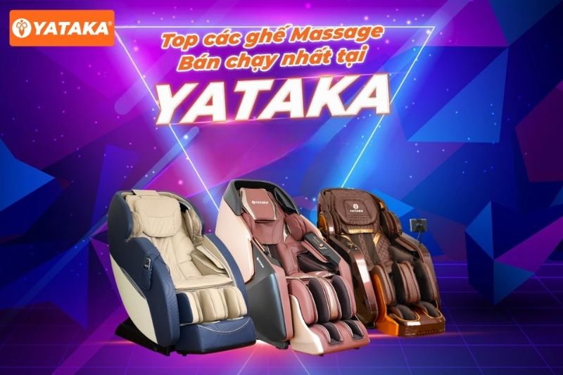 Showroom YATAKA cung cấp đa dạng ghế massage từ phổ thông đến cao cấp