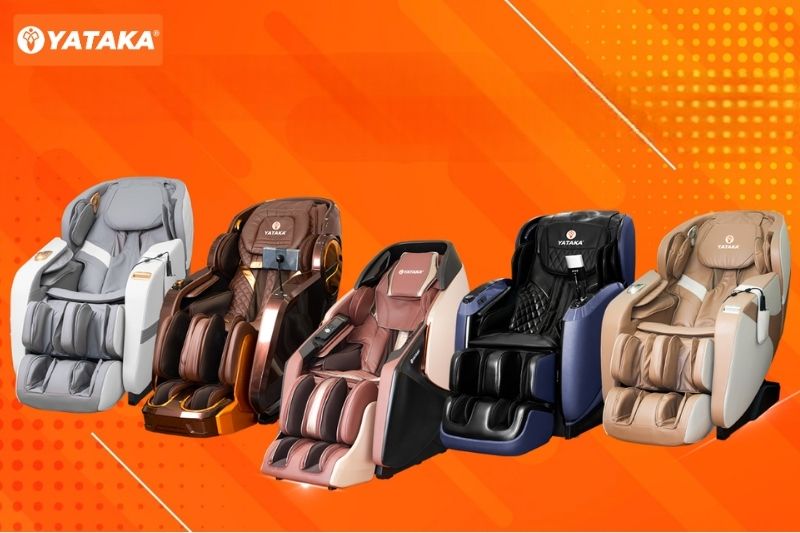 Showroom YTK Cà Mau trưng bày đa dạng ghế massage từ phổ thông đến cao cấp