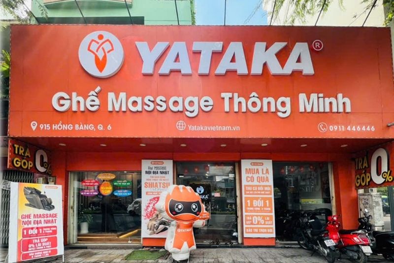 Showroom YTK Quận 6 trưng bày và phân phối ghế massage cao cấp