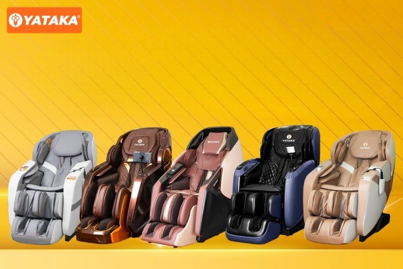 Showroom YTK Tây Ninh đa dạng ghế massage từ phổ thông đến cao cấp