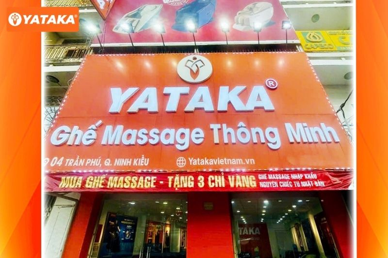 Ghế massage Yataka - Cần Thơ 13 Showroom Yataka Cần Thơ cung cấp ghế massage cao cấp chính hãng Nhật Bản