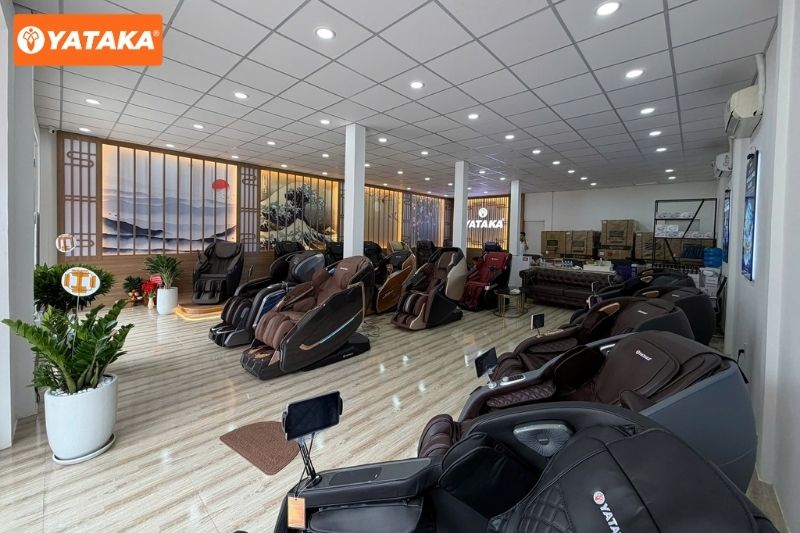 Trải nghiệm trực tiếp ghế massage YATAKA với nhiều ưu đãi tại showroom