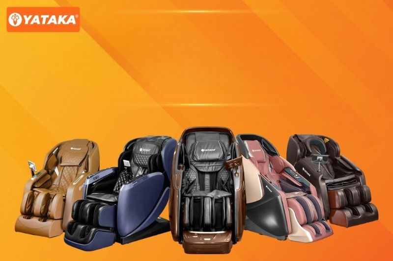 Yataka Biên Hòa cung cấp đa dạng phân khúc ghế massage