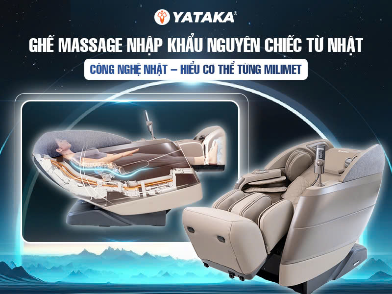Ghế massage Nhật Bản cao cấp