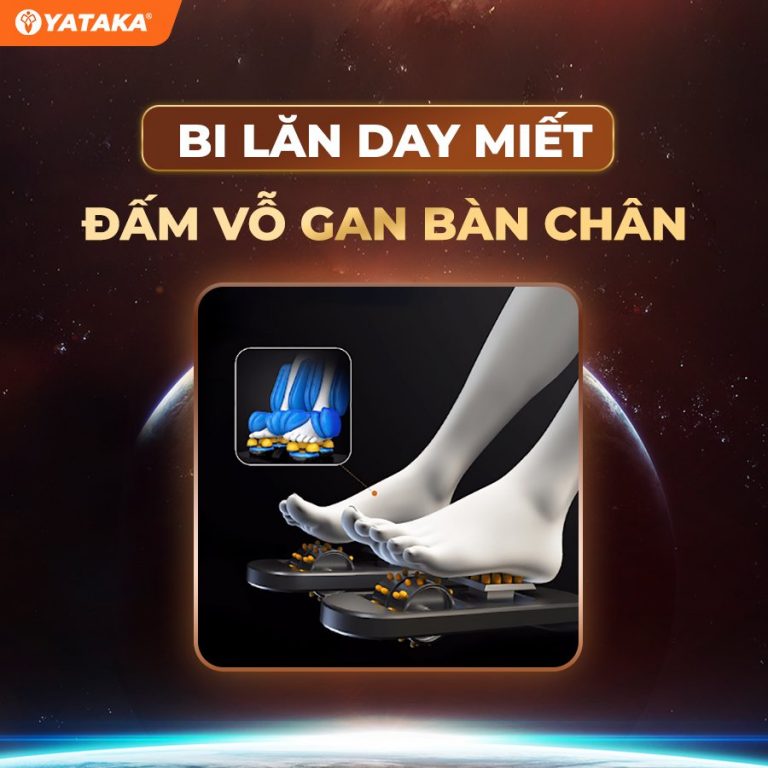 Nghệ sĩ Kim Tử Long hé lộ bí quyết hết đau mỏi cổ vai gáy nhờ ghế massage YATAKA YA-1200 15 Ghế massage YATAKA YA-1200 tạo trải nghiệm massage chân chuyên sâu