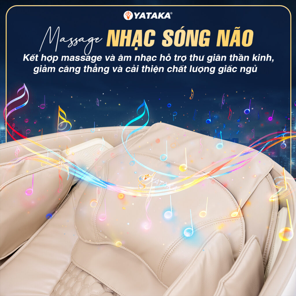 Ghế YATAKA A6 massage nhạc sóng não