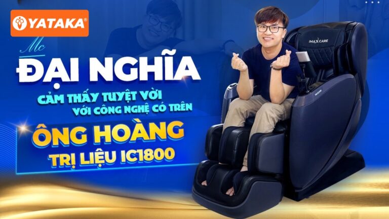 NSUT Đại Nghĩa trải nghiệm ghế massage IMAXCARE IC-1800